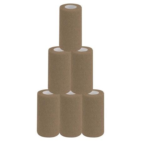 Oasis Self-Adherent Cohesive Tape, Hand Tear, 4 in. x 5 Yards, 18PK OT4TBX